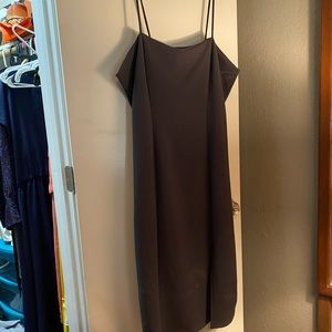 Keith Grey Slip Dress